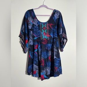 Roxy extra small embroidered dress